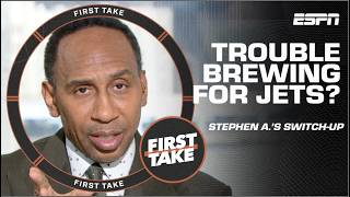 Stephen A IS NO LONGER ALLIN on the Jets Shannon Sharpe amp Rex Ryan RESPOND  First Take [upl. by Elsy]