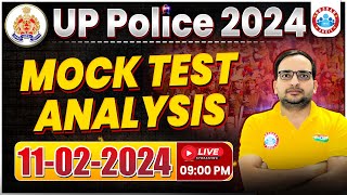 UP Police Constable 2024 UPP Constable 11 Feb Mock Test Analysis Weekly Test Analysis By Ankit Sir [upl. by Littlejohn]