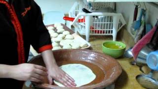 Recette de Crêpes marocaines MSemmen [upl. by Tiffa373]