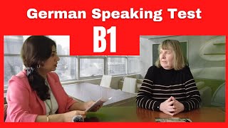 German Speaking Test Level B1 Mündliche Prüfung telc B1 2023 [upl. by Ced]