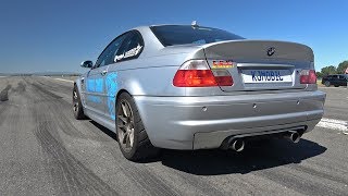 950HP BMW M3 E46 GTX42 Turbo  Top Speed 12 Mile Accelerations [upl. by Mosra]