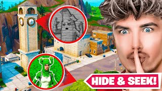 9754 IQ VERSTECK in OG TILTED TOWERS 😱🔥 HIDE AND SEEK [upl. by Him]