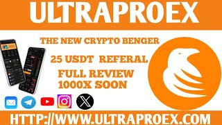 NEW TOKEN PROJECT ULTRAPROEX25 USDT AND REFERAL FULL REVIEW 2024 [upl. by Orian332]