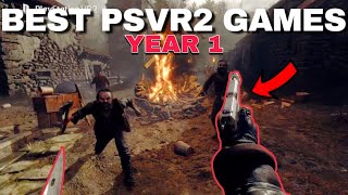 These are the BEST PSVR2 Games from its FIRST YEAR [upl. by Assener]