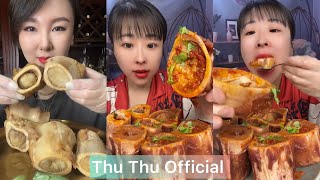 MUKBANG beef bone marrow ASMR  The best of delicious Thu Thu food 202 [upl. by Ancier]