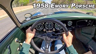 1958 Porsche 356 Emory Special  The 185hp Outlaw You NEED TO HEAR POV Binaural Audio [upl. by Casteel]