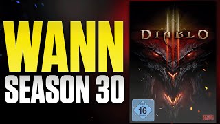 Wann kommt Season 30 in Diablo 3 [upl. by Harak]