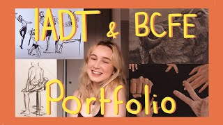 IADTBCFE Animation portfolio tour amp advice [upl. by Hoashis]