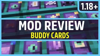 Buddycards  Minecraft mod 118 [upl. by Rida]