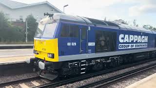 Cappagh Capital Campaigner 60055  60028 1Z53 Hove to Derby  Horley Surrey 3rd August 2024 [upl. by Ytsrik]