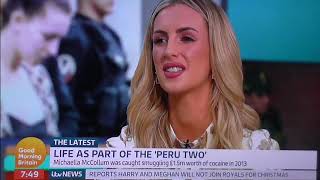 Michaella McCollum Gets Lecture From Piers Morgan on Drug Smuggling [upl. by Yurt]