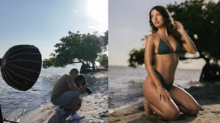 Photography Swimwear Portraits for Jaydeen  Behind the Scenes [upl. by Nospmas43]