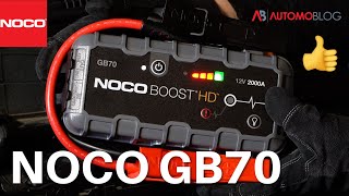 NOCO GB70 Review Portable Jump Starter for Big Engines With One Potential Drawback [upl. by Koah87]