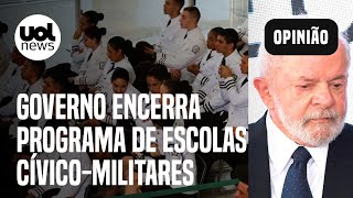 Governo Lula encerra programa de escolas cívicomilitares de Bolsonaro Entenda diferenças [upl. by Nolahp]