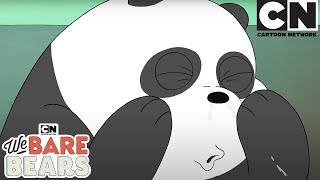 Pandas Sneeze  We Bare Bears  Cartoon Network  Cartoons for Kids [upl. by Ebanreb483]