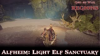 God of War 2018  Alfheim Light Elf Sanctuary [upl. by Terena]