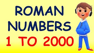 Roman Numbers 1 To 2000 Roman Numerals 1 To 2000 Roman Numerals From 1 To 2000 Learn 1 To 2000 Roman [upl. by Johna]