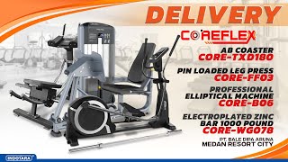 REPEAT ORDER COREFLEX FITNESS EQUIPMENT KE PT BALE DIPA ARUNA  MEDAN RESORT CITY [upl. by Assital447]