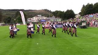 Milngavie Pipe Band Grade 3 MSR At Cowal Highland Gathering 2023 [upl. by Kallick]