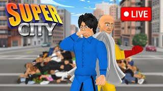 🔴LIVE SUPER CITY Challenges [upl. by Ryder676]