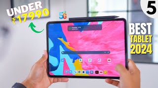 5 BEST Tablets Under 20000 in India 2024🔥Best 5G Tablet Under 20K🔥Tablets Under 20000 in India 2024 [upl. by Naaitsirhc36]