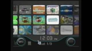 wii  animated channels  custom [upl. by Durrell]