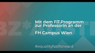 Mit der ABZFiTFrauenberatung zur Professorin an der FH Campus Wien [upl. by Hametaf]