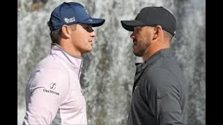 Brooks Koepka amp Bryson De Chambeau HUG IT OUT AND [upl. by Eloccin]