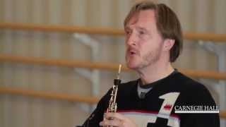 Carnegie Hall Oboe Master Class Tchaikovskys Symphony No 4 [upl. by Rehptsirhc]