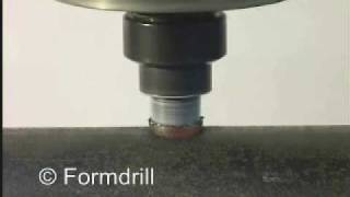 Formdrill 34 BSP in 3mm steel with collar finish [upl. by Darrick35]