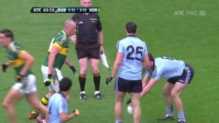 Dublin v Kerry AllIreland Football Final 2011 Last 10 Minutes of Play [upl. by Todd]