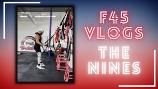 F45 TRAINING VLOG The Nines  Hybrid [upl. by Doownel]