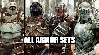 Remnant From The Ashes  How To Get All Armor Sets Including All DLC [upl. by Acinoj]