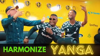 HARMONIZE NA NYIMBO MPYA YA YANGA DAY SIKU YA WANANCHI MANARA APATA ‘VIBE’ LA KONDE BOY [upl. by Ahsemac]