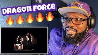 Dragonforce  Through The Fire And Flames Official Video  REACTION [upl. by Iong]