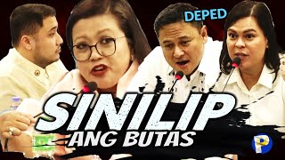 Sinilip ang butas ni VP Sara bilang dating secretary sa DepEd budget hearing [upl. by Hopper]