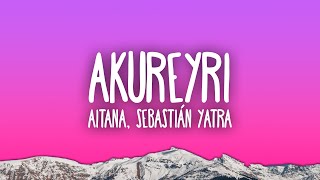 Aitana Sebastián Yatra  Akureyri [upl. by Enaej]