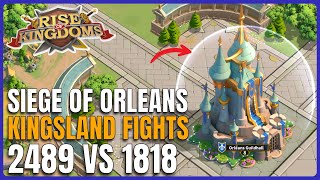 2489 vs 1818 Kingsland Fights Late Night KvK Watch Party Rise of Kingdoms [upl. by Fidellia]