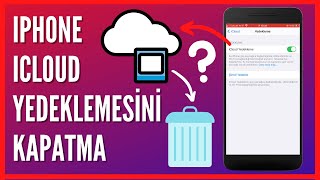 iPhone iCloud Yedeklemesi Nasıl Kapatılır [upl. by Nosidda824]