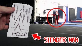 another encounter with SLENDER MAN hes back [upl. by Reamy]