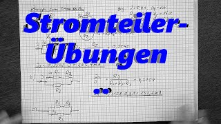 Stromteiler für Praktiker Beispiel 23 [upl. by Notneiuq]