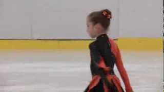 Luiza Ilie  Campionatul National de Patinaj Artistic 2014 locul II cadeti [upl. by Hattie347]