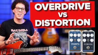 Do Overdrive Pedals and Distortion Pedals Really Do the Same Thing [upl. by Anial]