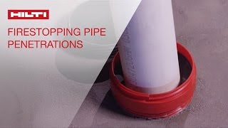 OVERVIEW of the secondary attributes of firestop  Pipe Penetrations [upl. by Puri]