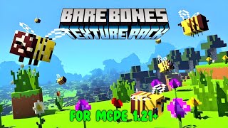 Bare Bones Texture Pack For MCPE 121  Trailer Texture Pack [upl. by Doig]