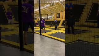 Trampolin Volleyball short [upl. by Anella535]