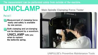 UNIPULSE UNICLAMP Clamping Force Tester [upl. by Fanestil]