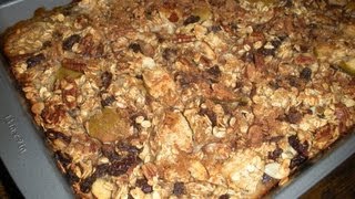 Apple Cinnamon Baked Oatmeal [upl. by Zorine569]