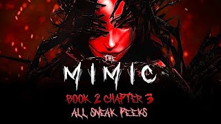 The Mimic Book 2 Chapter 3  ALL Sneak Peeks  RELEASE [upl. by Sonahpets174]