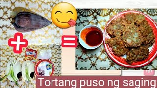 Tortang puso ng sagingnew recipe 2021 2022JS vlog [upl. by Licec]